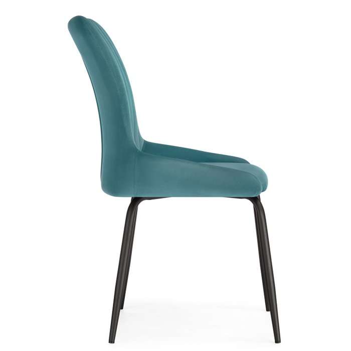 Стул Lado сине-зеленого цвета - лучшие Обеденные стулья в INMYROOM