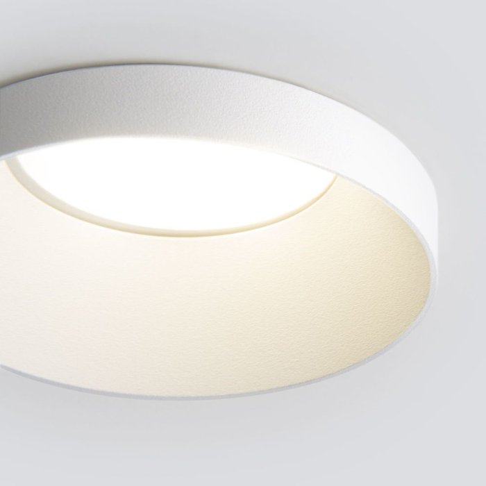 Встраиваемый точечный светильник 111 MR16 белый Disc - лучшие Встраиваемые споты в INMYROOM