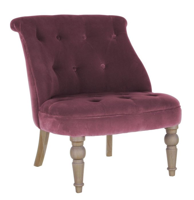 Кресло Бастиан бордового цвета - лучшие Интерьерные кресла в INMYROOM