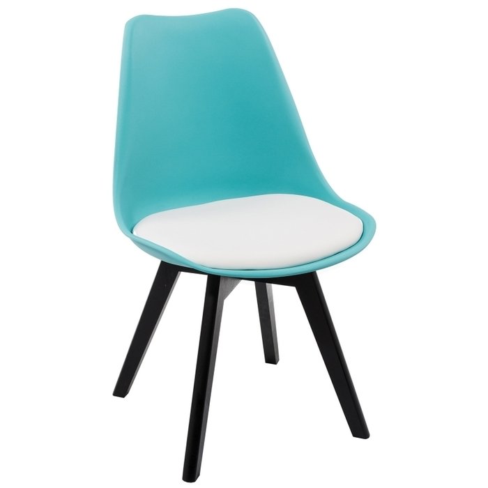 Обеденный стул Bon голубого цвета