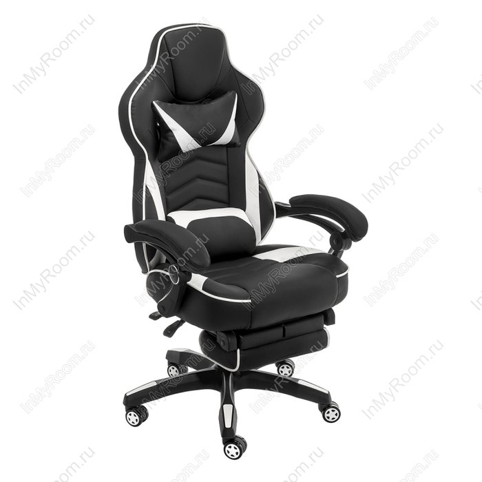 Компьютерное кресло Stimul черно-белого цвета - купить Офисные кресла по цене 14400.0