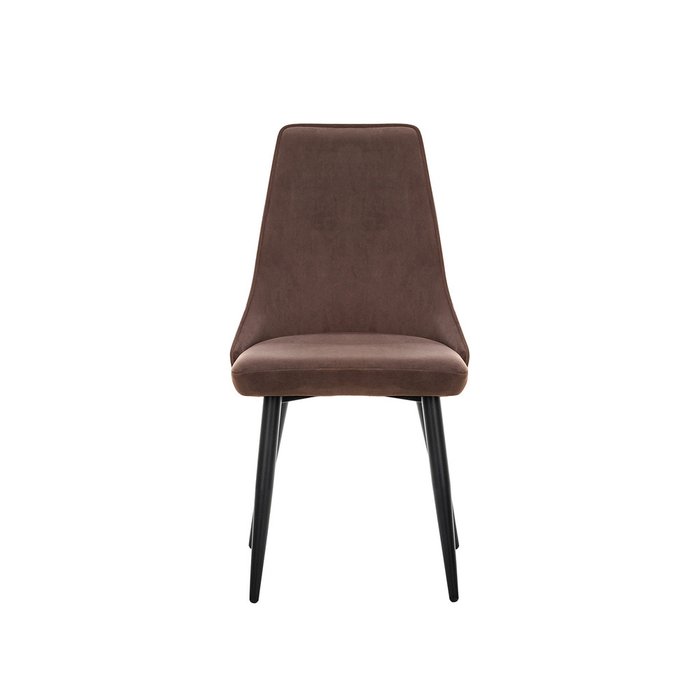 Стул Эби черно-коричневого цвета - купить Обеденные стулья по цене 6860.0