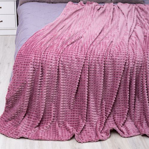 Плед 'Амели',200х220, велсофт Carre, 100% полиэстер, 'Пыльная роза' - купить Пледы по цене 2539 Плед 'Амели',200х220, велсофт Carre, 100% полиэстер, 'Пыльная роза' - купить Пледы по цене 2539