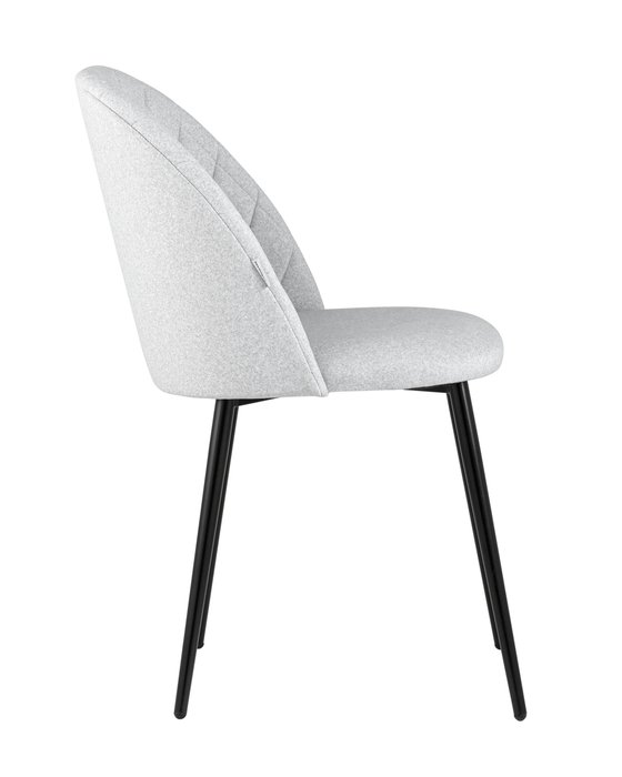 Стул Марсель светло-серого цвета - лучшие Обеденные стулья в INMYROOM