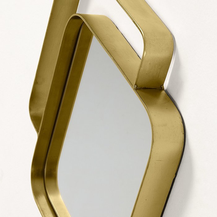 Зеркало Wol в раме латунного цвета - купить Настенные зеркала по цене 5990.0