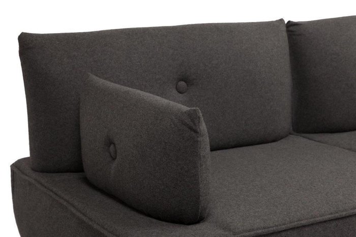 Диван Planfkuch темно-серого цвета - лучшие Прямые диваны в INMYROOM