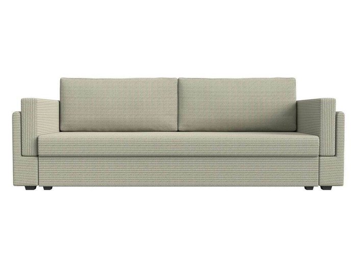 Диван-кровать Лига 007 серо-бежевого цвета (рогожка) - купить Прямые диваны по цене 27999.0