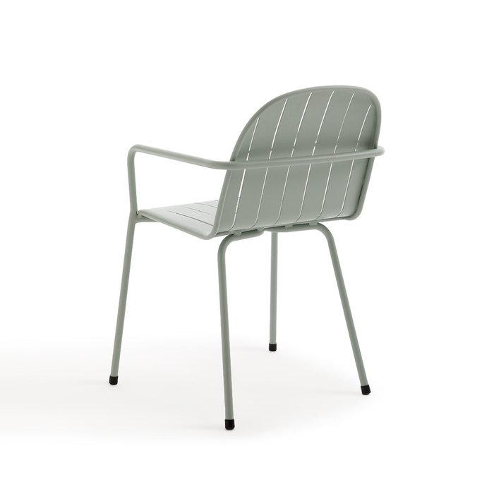 Кресло для столовой садовое из алюминия Kotanne зеленого цвета - купить Садовые стулья по цене 43615.0