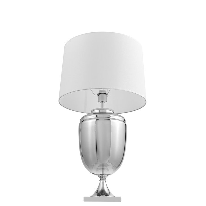 Настольная лампа Olimpia бело-серого цвета - купить Настольные лампы по цене 15500.0