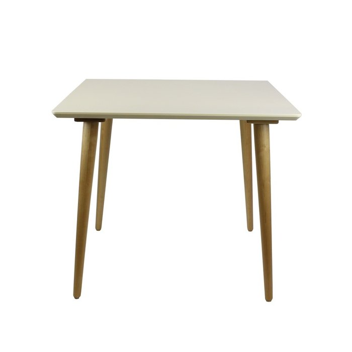 Стол обеденный Ронда Мини 100 бежевого цвета  - купить Обеденные столы по цене 15725