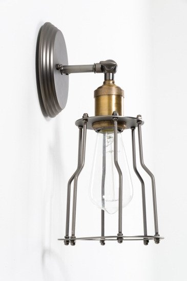 Настенный светильник "Ancient lantern" из стали - купить Бра и настенные светильники по цене 8332.0
