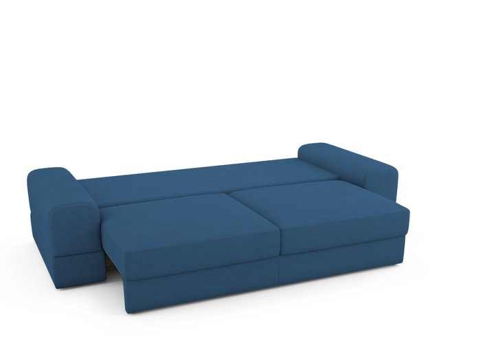Диван-кровать Elke синего цвета - купить Прямые диваны по цене 63500.0