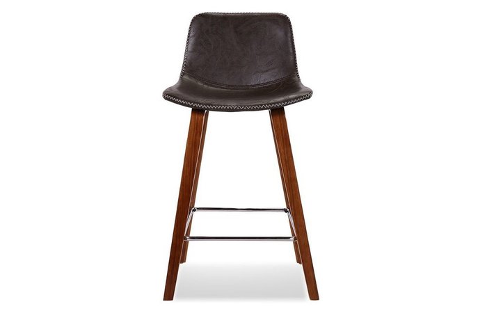 Стул полубарный Janis коричневого цвета - купить Барные стулья по цене 9744.0