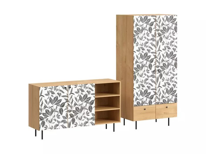 Композиция Frida 11 с принтом Floral на металлических ножках