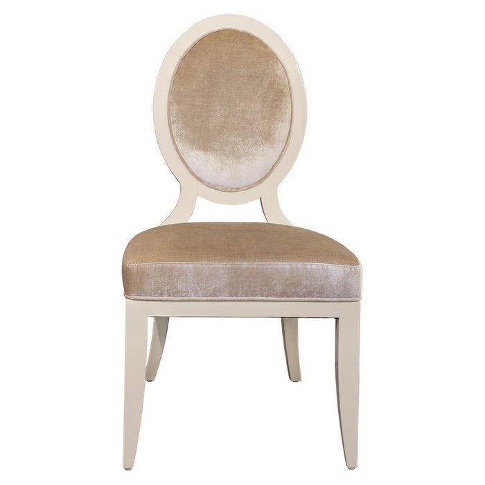 Стул с мягкой обивкой Modena бежевого цвета - купить Обеденные стулья по цене 77900.0