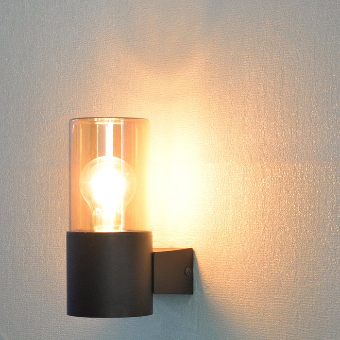 Уличный настенный светильник Arte lamp SEGINUS A6515AL-1BK - купить Настенные уличные светильники по цене 1990.0