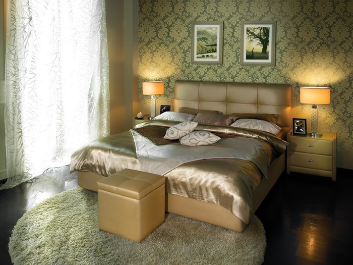 Двуспальная Кровать Elisa (Аскона Элиза) с подъемным механизмом 140 x 200