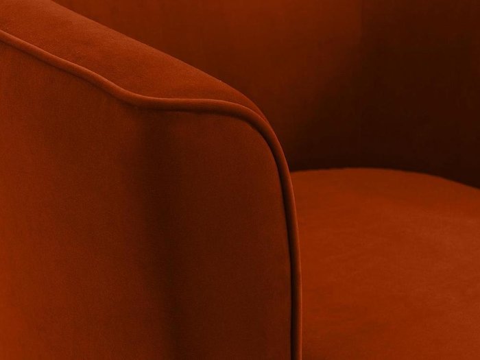 Кресло California терракотового цвета - лучшие Интерьерные кресла в INMYROOM