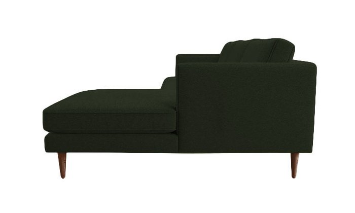Диван Tofane Sectional темно-зеленого цвета - лучшие Угловые диваны в INMYROOM