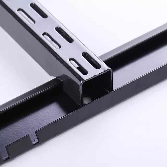 Стеновая стойка черного цвета 16 см - лучшие Комплектующие для гардеробных систем в INMYROOM Стеновая стойка черного цвета 16 см - лучшие Комплектующие для гардеробных систем в INMYROOM