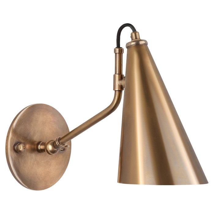 Настенный светильник коричневого цвета - купить Бра и настенные светильники по цене 27000.0