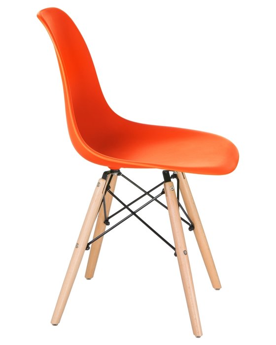 Стул обеденный оранжевого цвета - лучшие Обеденные стулья в INMYROOM