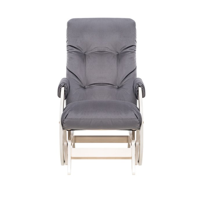 Кресло-качалка Модель 68 серого цвета - купить Интерьерные кресла по цене 15522.0