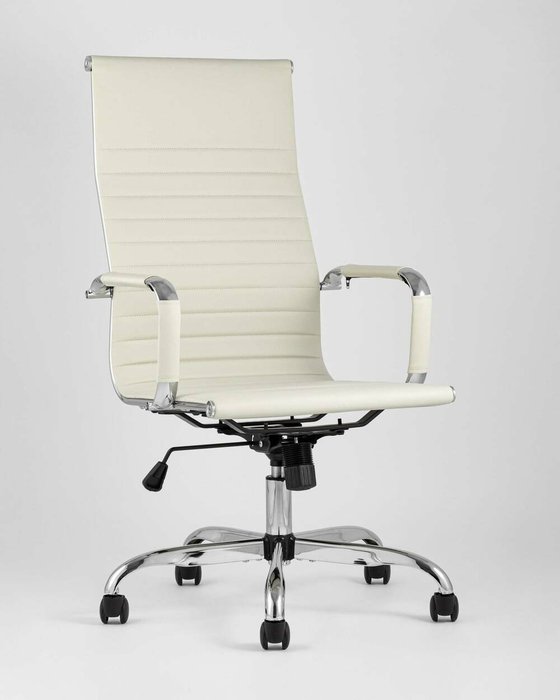 Офисное кресло Top Chairs City бежевого цвета - купить Офисные кресла по цене 14990.0