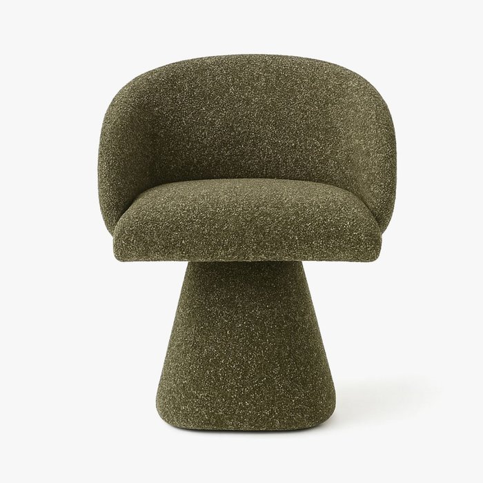 Стул Милан вращающийся зеленого цвета - купить Обеденные стулья по цене 30990