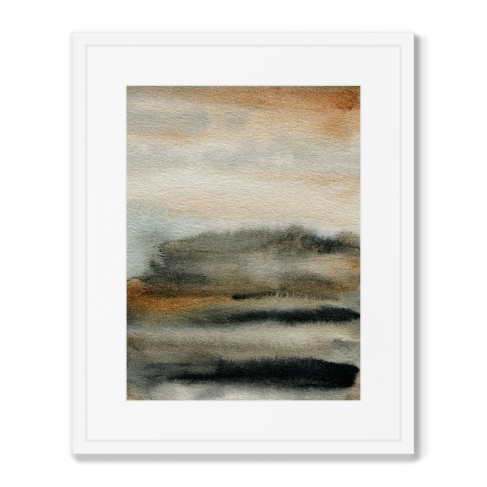 Репродукция картины в раме Early November sky - купить Картины по цене 8199.0