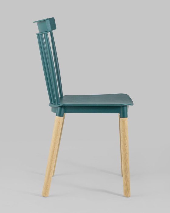 Стул Field темно-бирюзового цвета - лучшие Обеденные стулья в INMYROOM