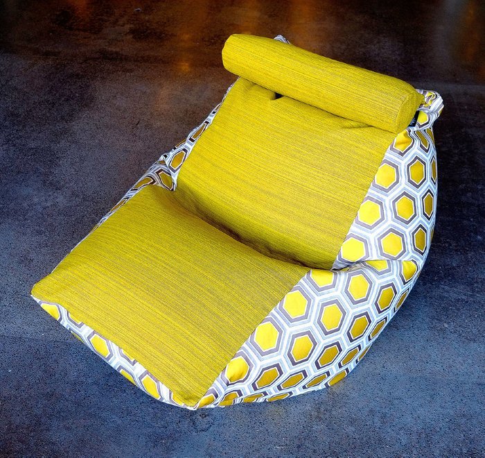 Кресло-мешок Трапеция Золотой улей - лучшие Бескаркасная мебель в INMYROOM