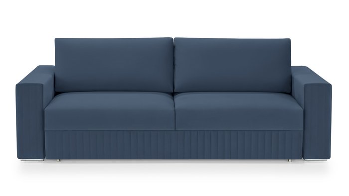 Диван-кровать Тусон Лайт 150х190 синего цвета - купить Прямые диваны по цене 53900.0