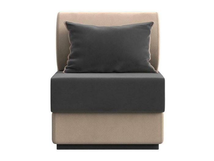 Кресло Кипр серо-бежевого цвета - купить Интерьерные кресла по цене 25999.0
