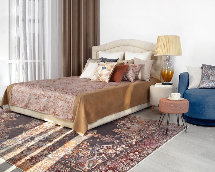 Ковер Ungaro jasmine 200х290 из хлопка и полиэстера - лучшие Ковры в INMYROOM
