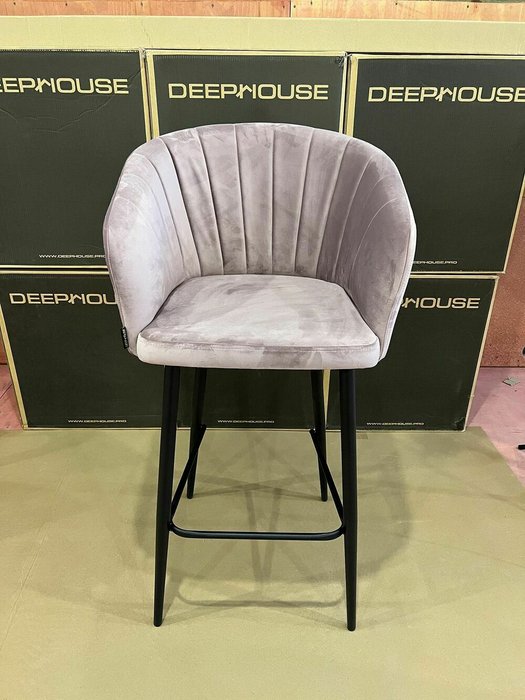 Стул барный Гарда пыльно-розового цвета  - купить Барные стулья по цене 14900.0