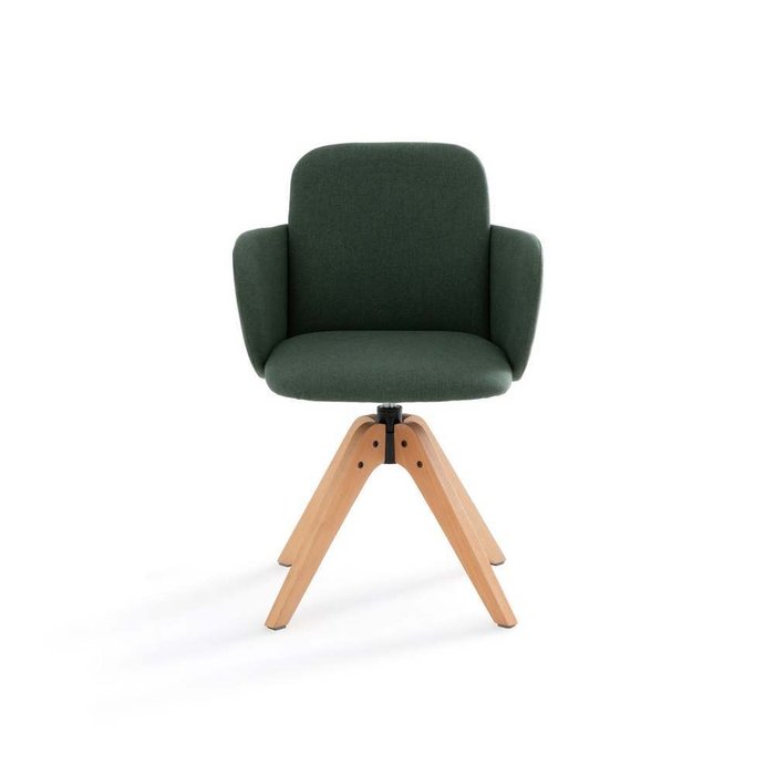 Кресло офисное вращающееся Carina темно-зеленого цвета - купить Офисные кресла по цене 33461.0