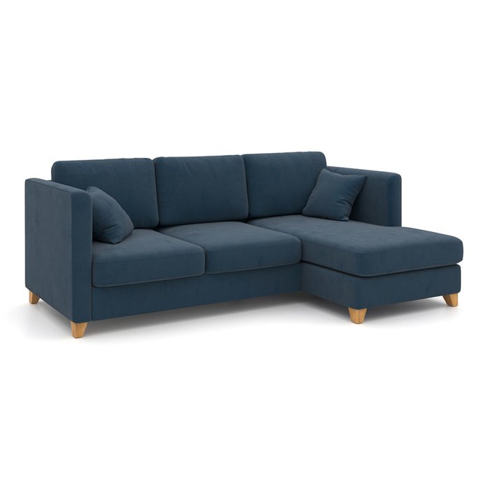 Угловой диван-кровать Bari EKL синий - купить Угловые диваны по цене 83500.0
