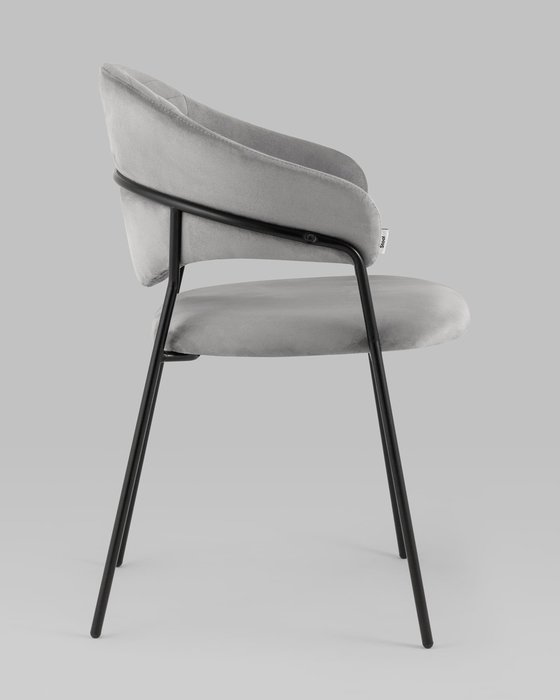 Стул Алексис серого цвета - лучшие Обеденные стулья в INMYROOM