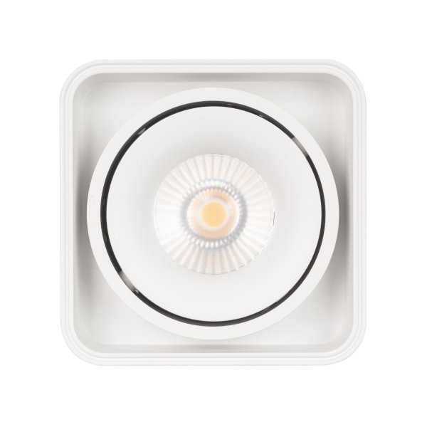 Накладной светильник SP-CUBUS 036048 (алюминий, цвет белый) - купить Накладные споты по цене 5469.0
