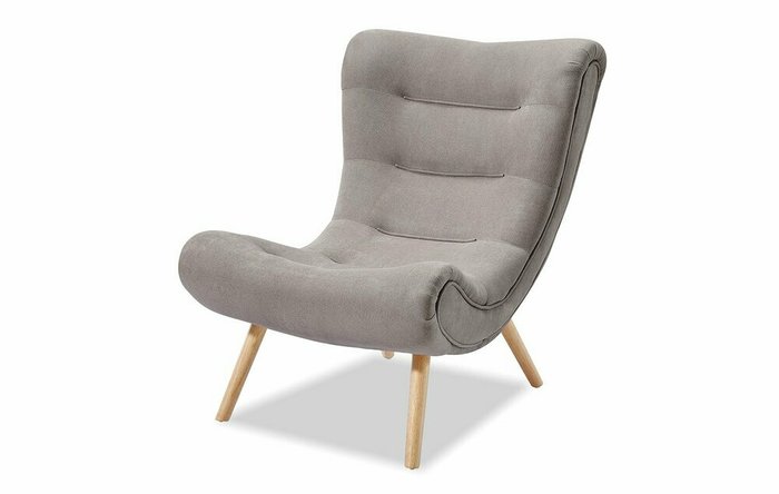 Кресло Dolce Vita серо-бежевого цвета - лучшие Интерьерные кресла в INMYROOM