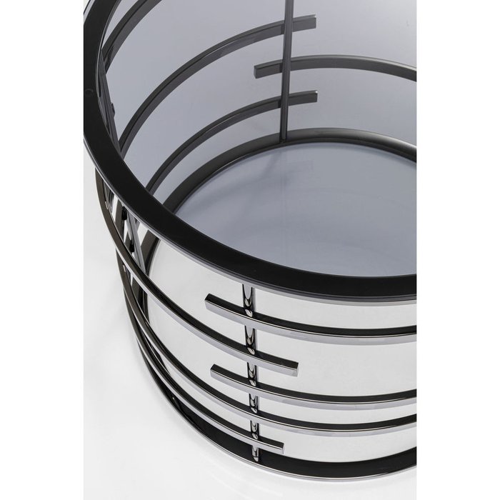 Столик приставной Saturn со стеклянной столешницей - лучшие Кофейные столики в INMYROOM