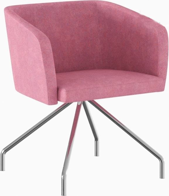 Кресло Нега Purple Dove розового цвета