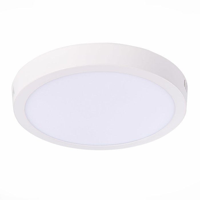 Светильник настенно-потолочный Белый LED 1*18W 3000K 1 225Lm Ra80 120° IP20 D210xH28 90-265V NUBES - купить Бра и настенные светильники по цене 1020.0