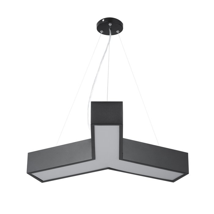 Подвесной светильник Geometria Б0050567 (пластик, цвет черный)