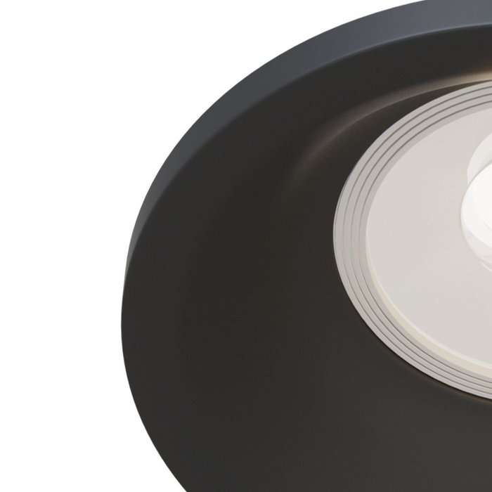 Встраиваемый светильник Slim черного цвета - купить Встраиваемые споты по цене 870.0