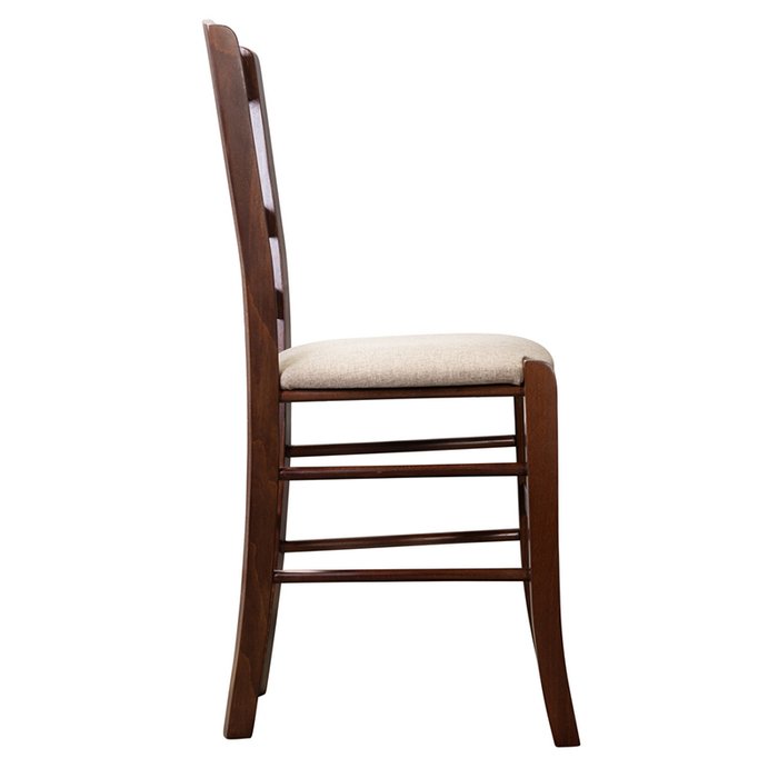 Стул Венеция Браун с каркасом из массива бука цвета темного ореха - лучшие Обеденные стулья в INMYROOM