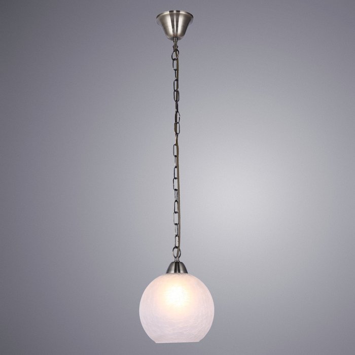 Подвесной светильник с плафоном из стекла - купить Подвесные светильники по цене 2190.0