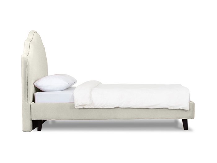Кровать Queen Victoria L светло-серого цвета 160х200 - лучшие Кровати для спальни в INMYROOM