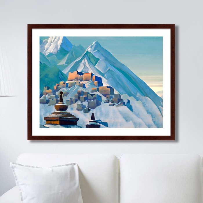 Набор из двух репродукций картин Тибет - лучшие Картины в INMYROOM